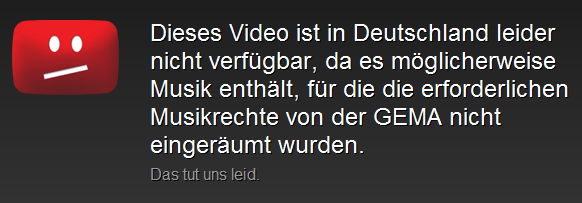 Leider ist dieses Video in Deutschland nicht verfügbar